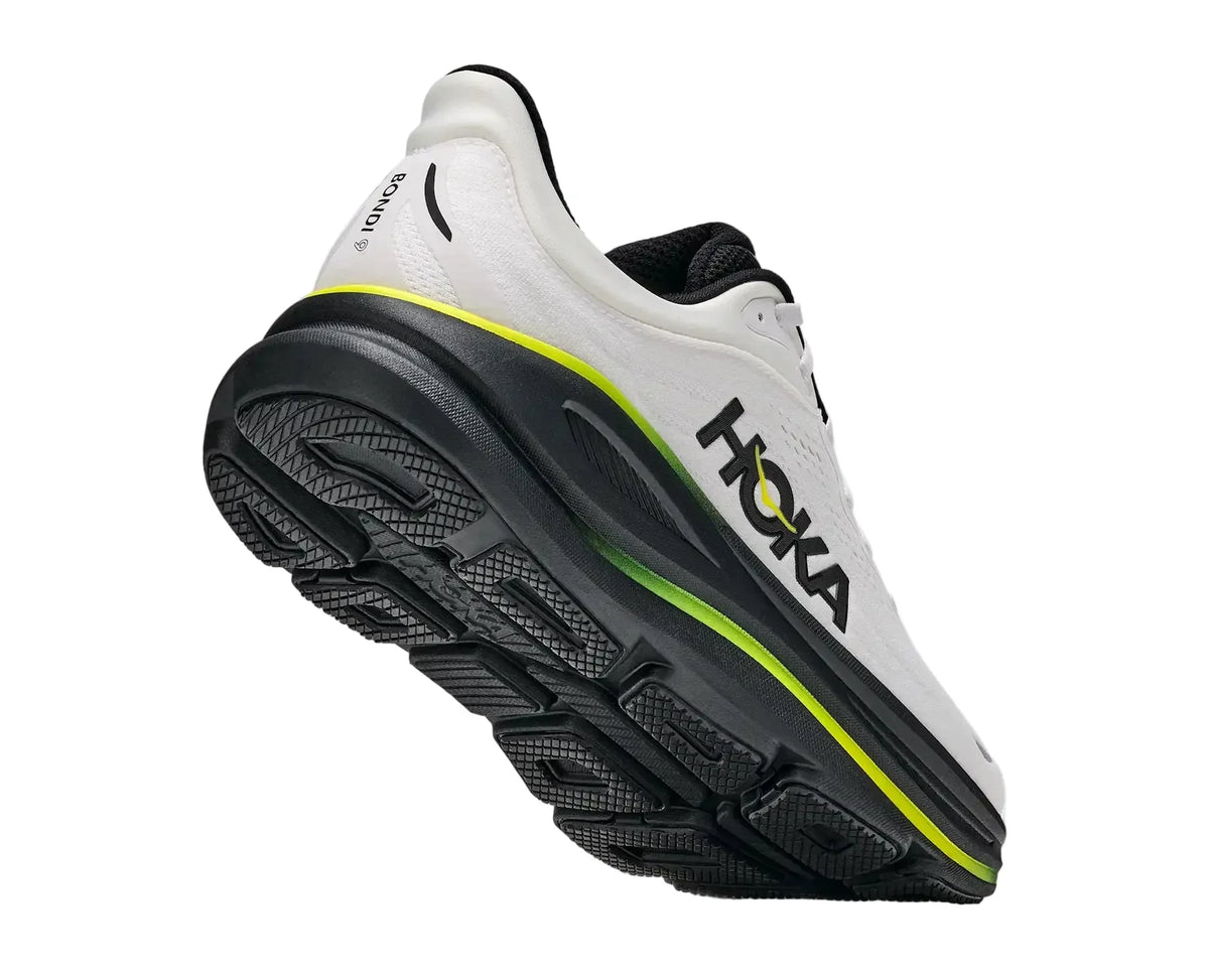 HOKA Bondi 9 White Citrus Men's