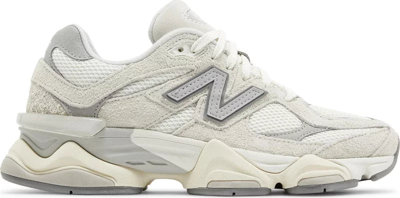 New balance white suede shop