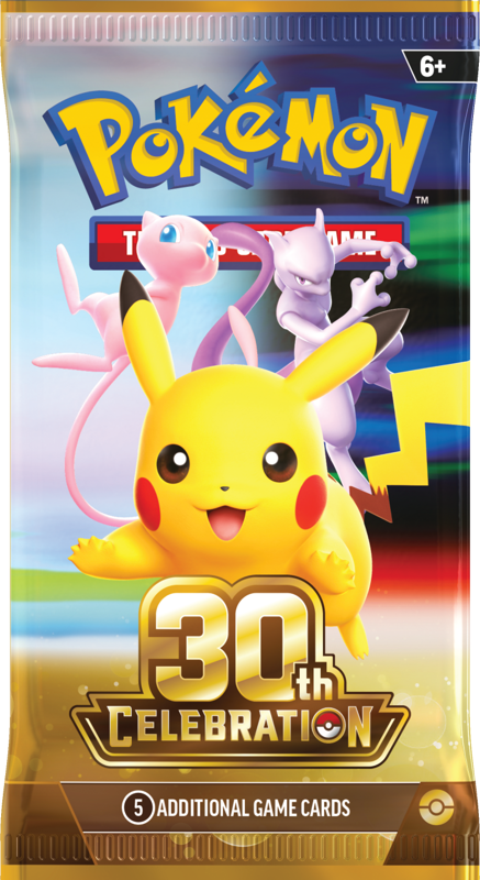 Pokémon TCG: 30th Celebration 3 Booster Packs