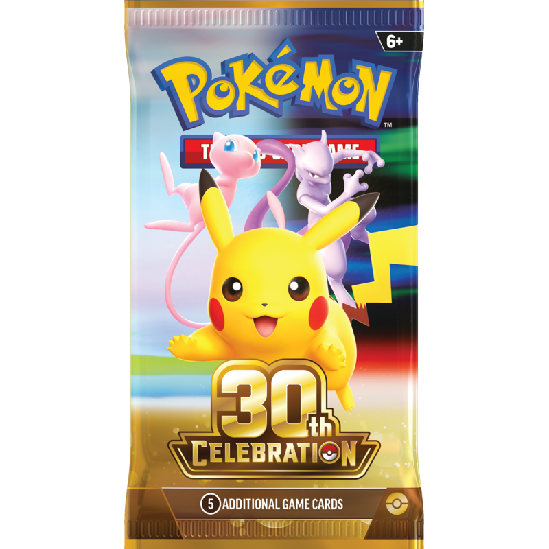 Pokémon TCG: 30th Celebration 3 Booster Packs