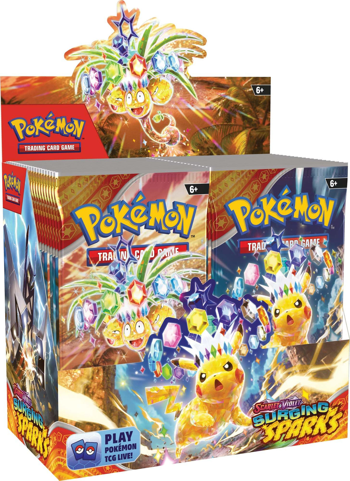 pokemon tcg booster box uk Scarlet and Violet Surging Sparks 36 Packs SLAB CONDITION:NM (9.5) - VERY MINOR SHELF-WEAR Eldritch Moon BANDAI One Piece Card
