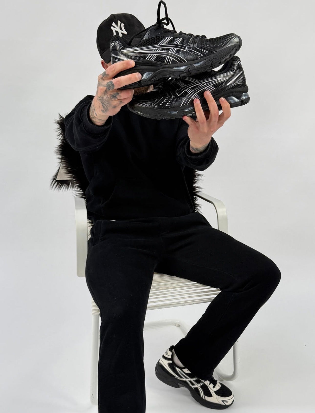 ASICS Gel-Kayano 14 Black Pure Silver