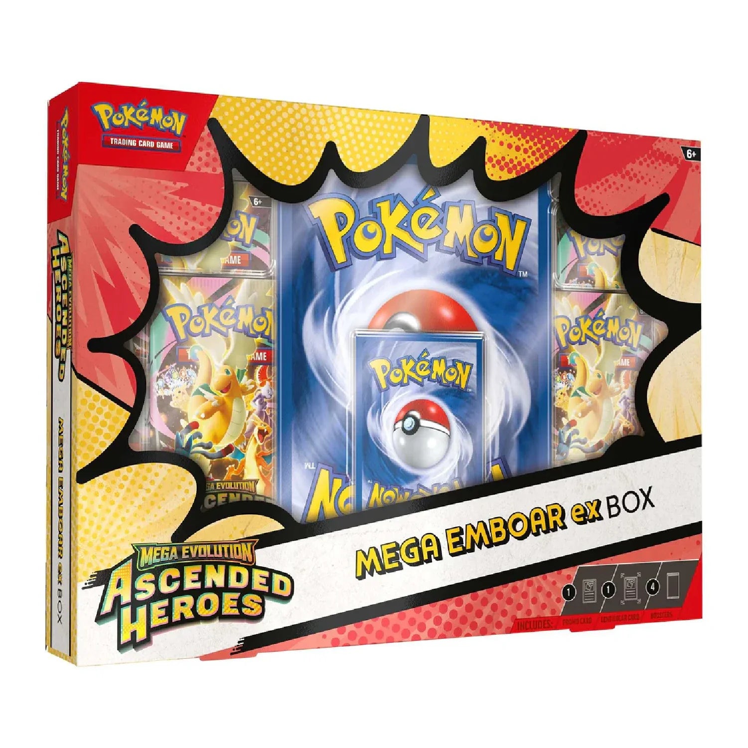 Pokemon TCG: Ascended Heroes - Mega Emboar ex Box