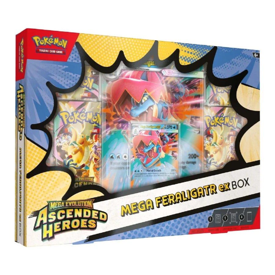 Pokemon TCG: Ascended Heroes - Mega Feraligatr ex Box