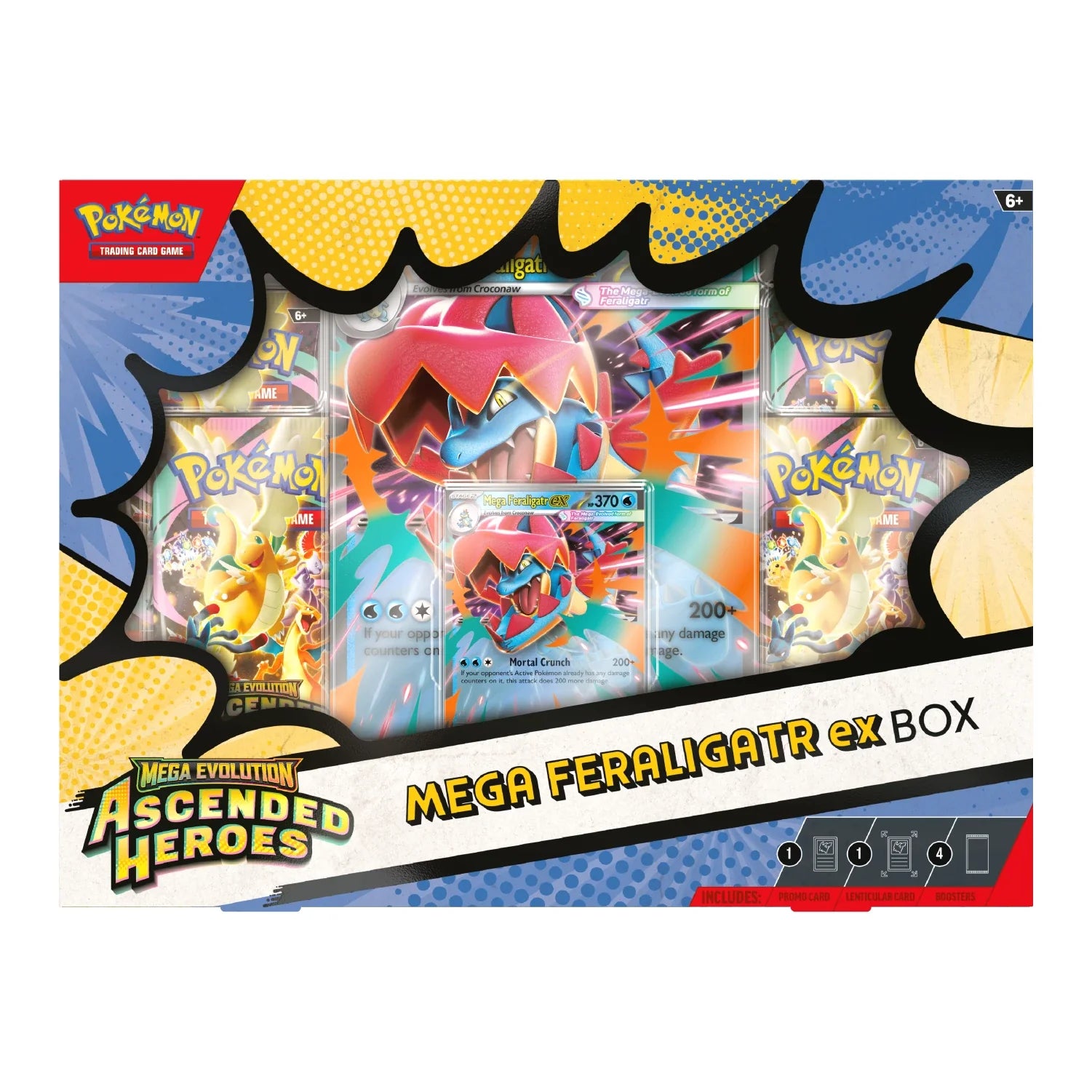 Pokemon TCG: Ascended Heroes - Mega Feraligatr ex Box