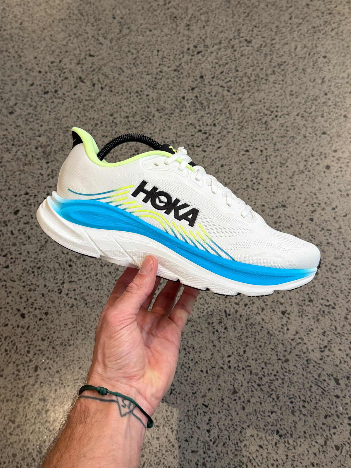 HOKA Clifton 11 Frost Black Men's