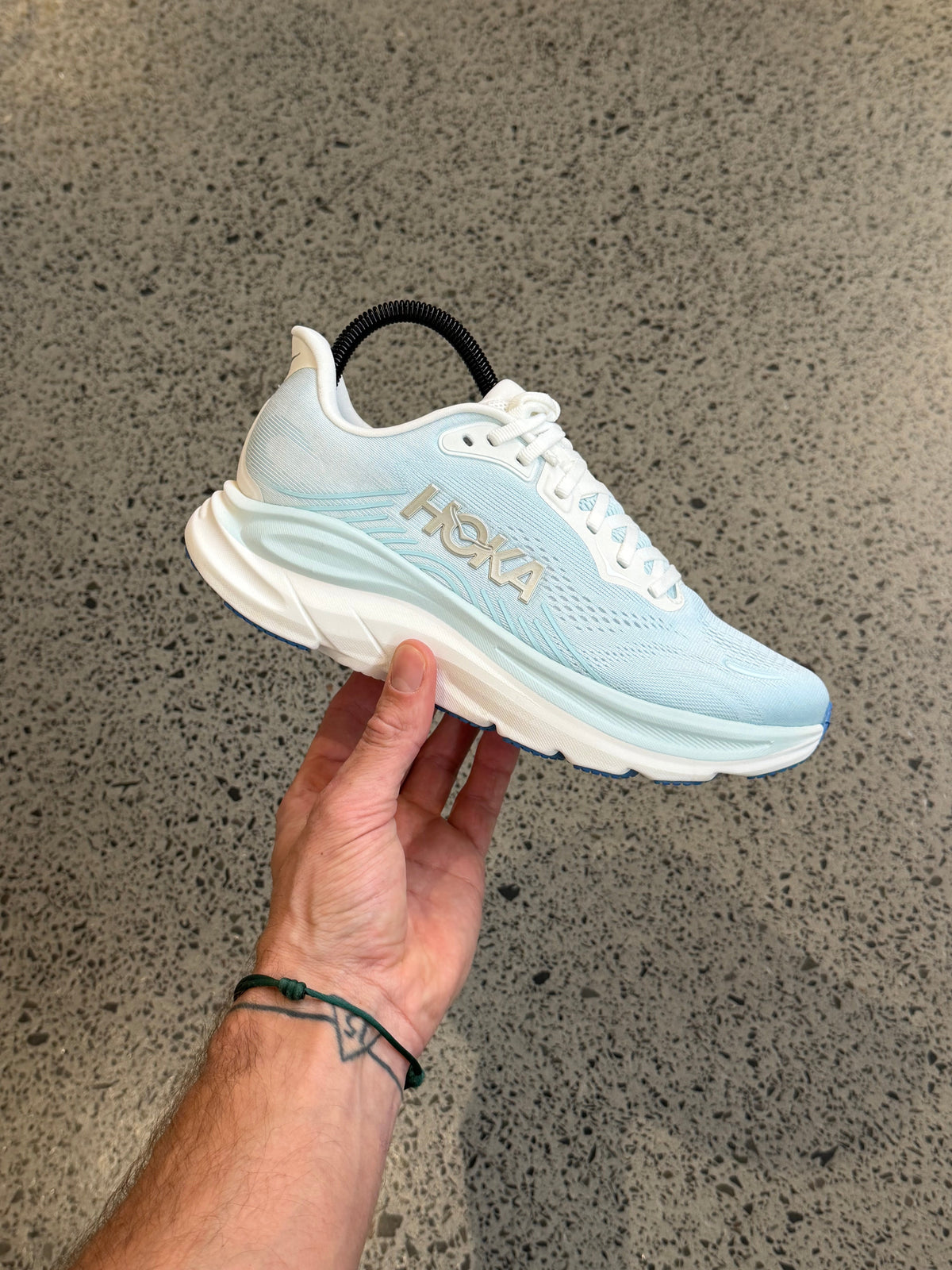 HOKA Clifton 11 Frost Glimmering Blue Women's