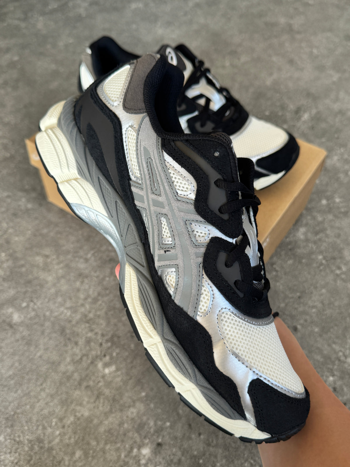 ASICS Gel-NYC Ivory Clay Grey