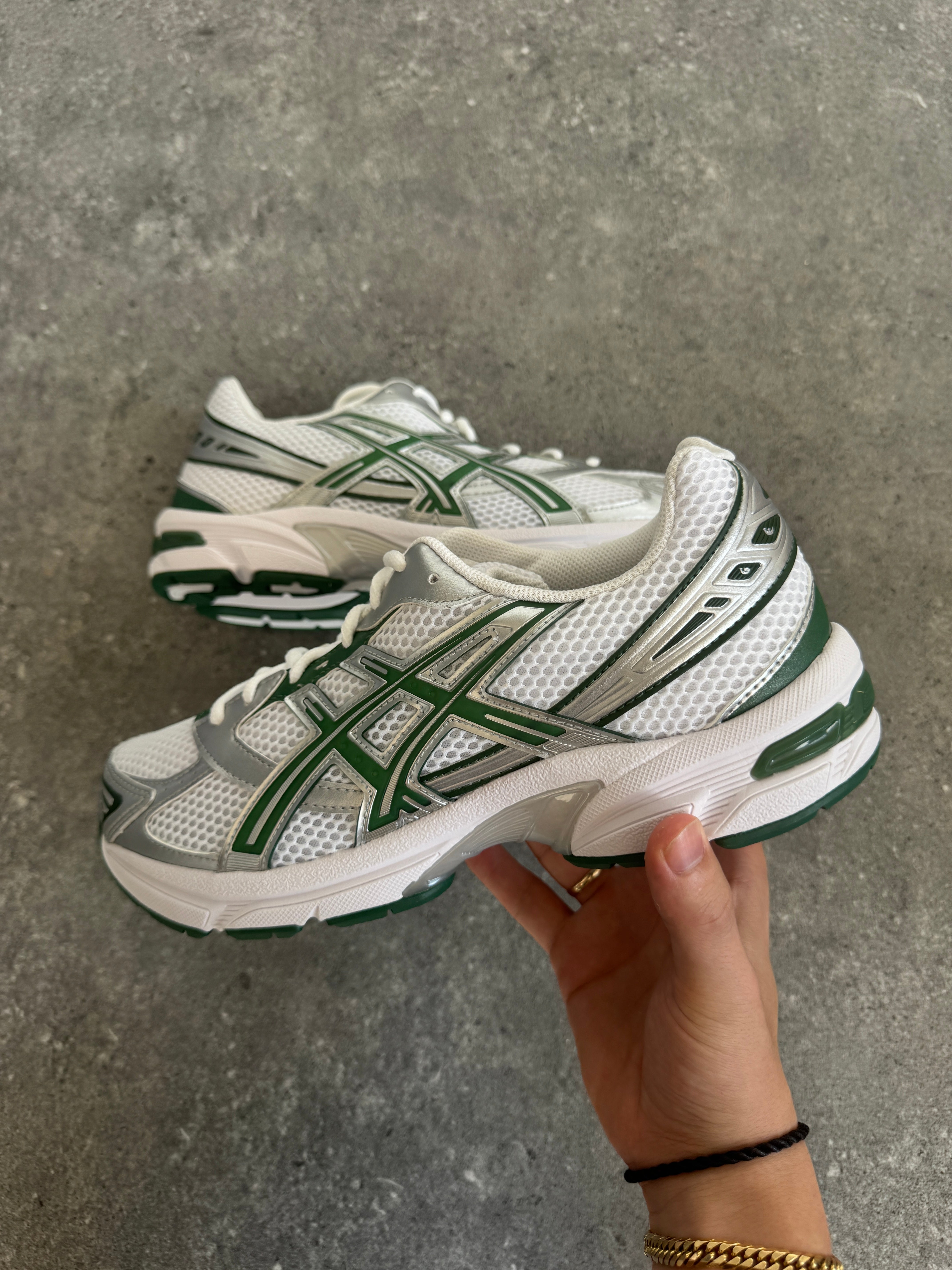 ASICS Gel-1130 White Hunter Green