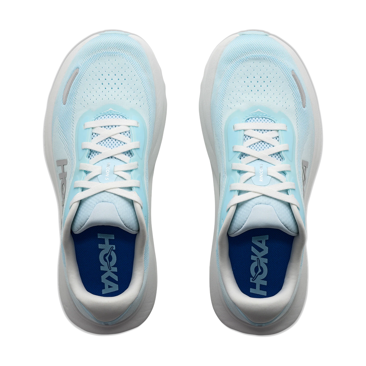 HOKA Rincon 5 Glimmering Blue Silver Women's