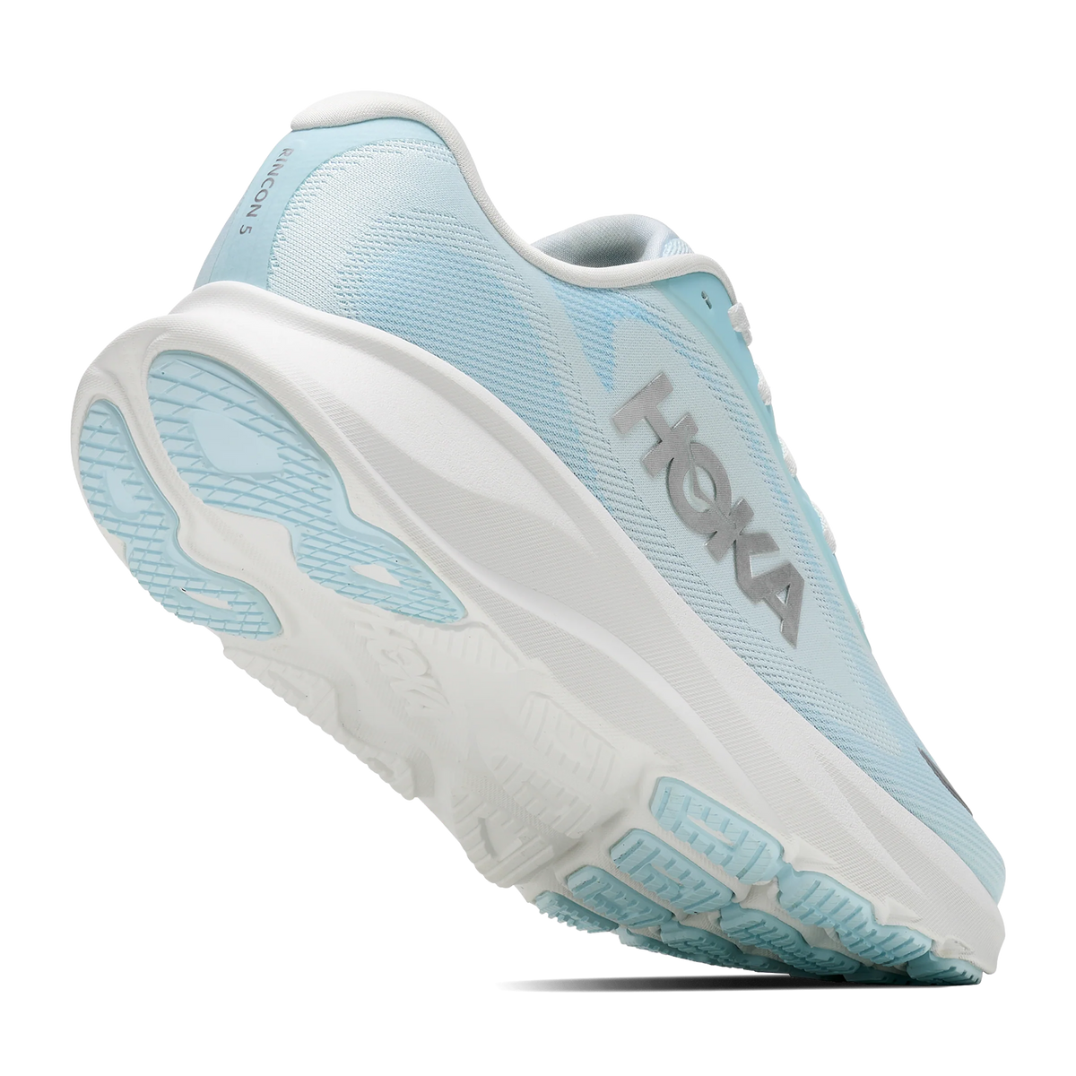 HOKA Rincon 5 Glimmering Blue Silver Women's