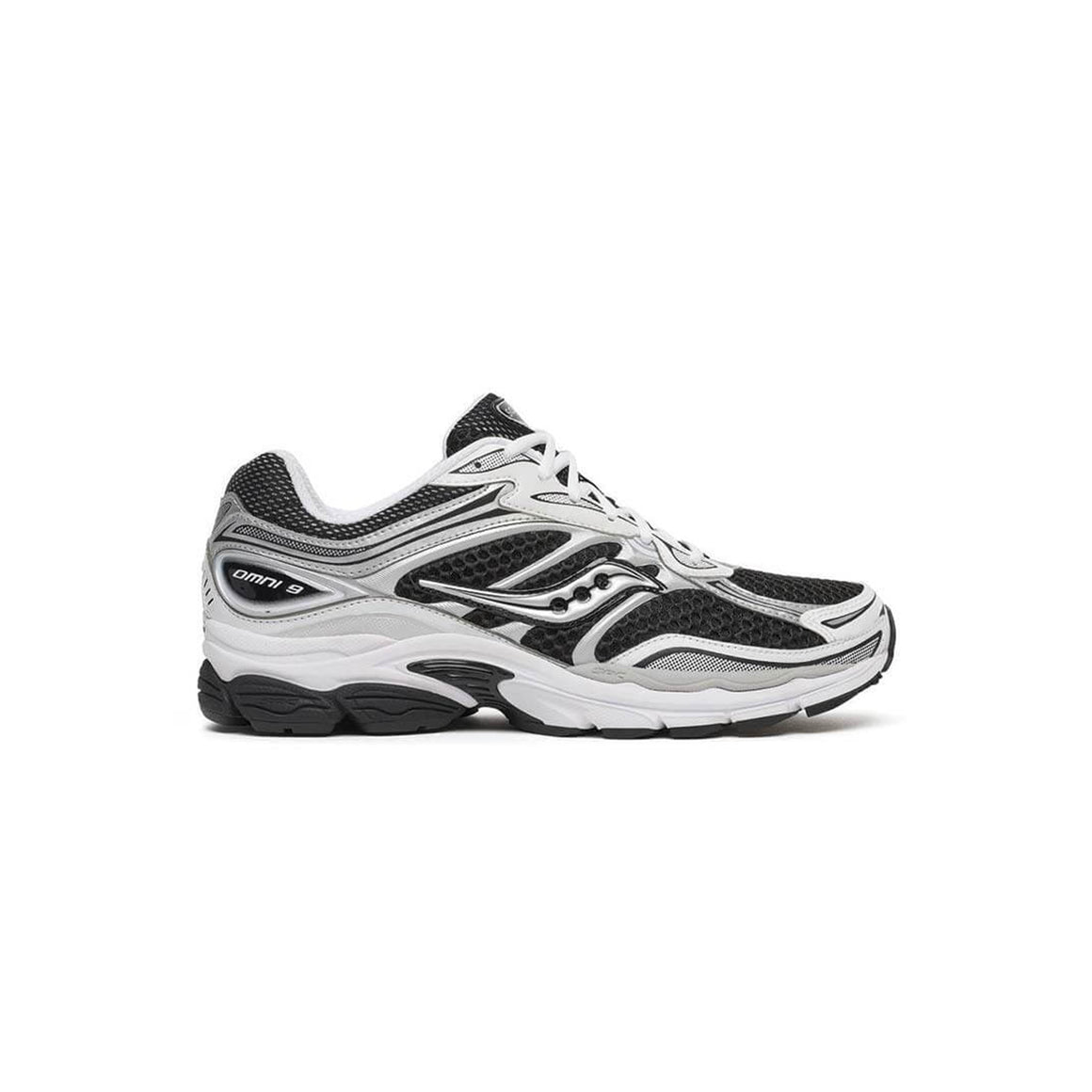 SAUCONY PROGRID OMNI 9 BLACK WHITE