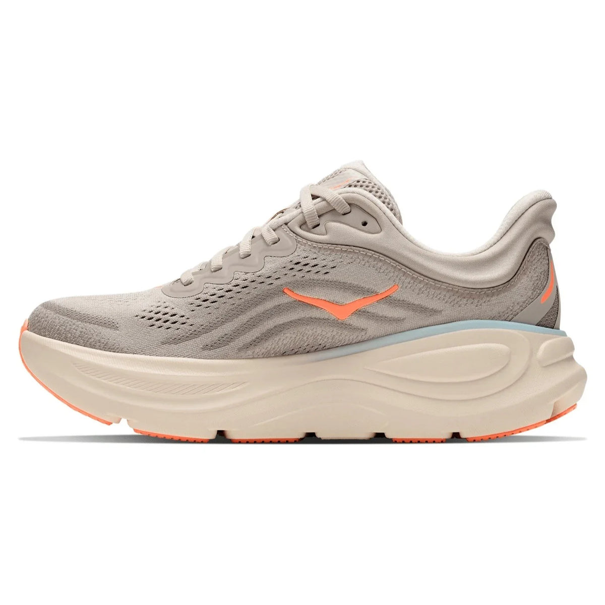 HOKA Bondi 9 River Rock Grey Mineral Ore Women's