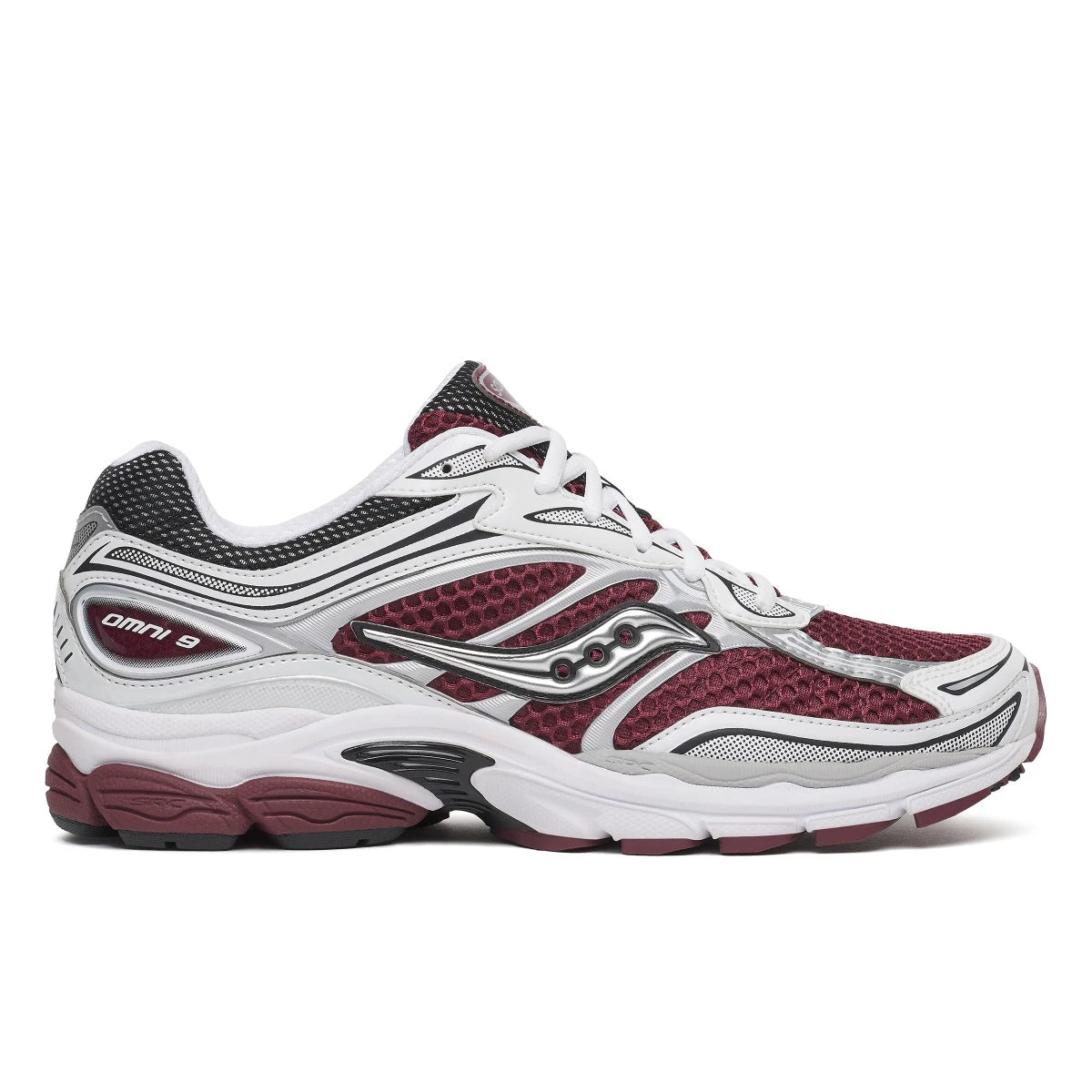 OMNI 9 MAROON WHITE