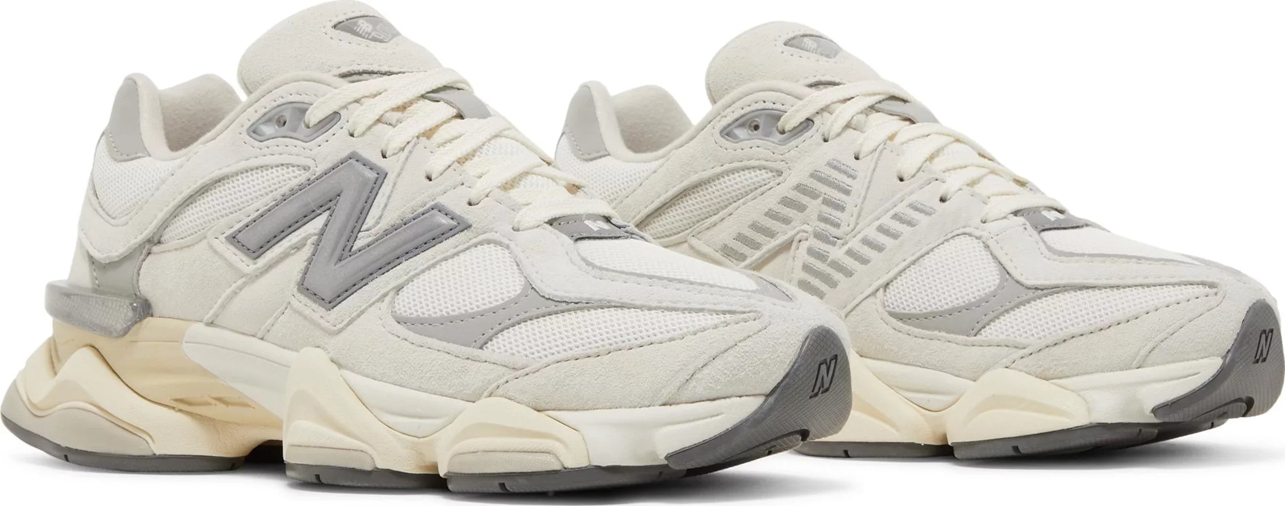 New Balance 9060 Sea Salt White