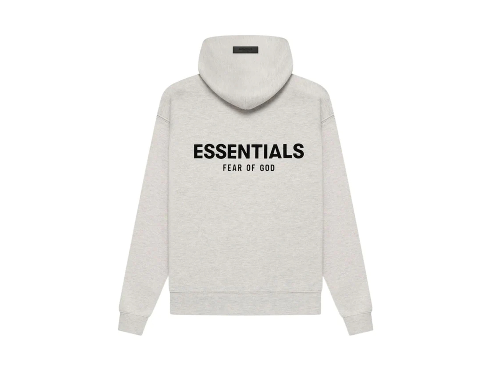 FEAR OF GOD ESSENTIALS HOODIE LIGHT OATMEAL SS22