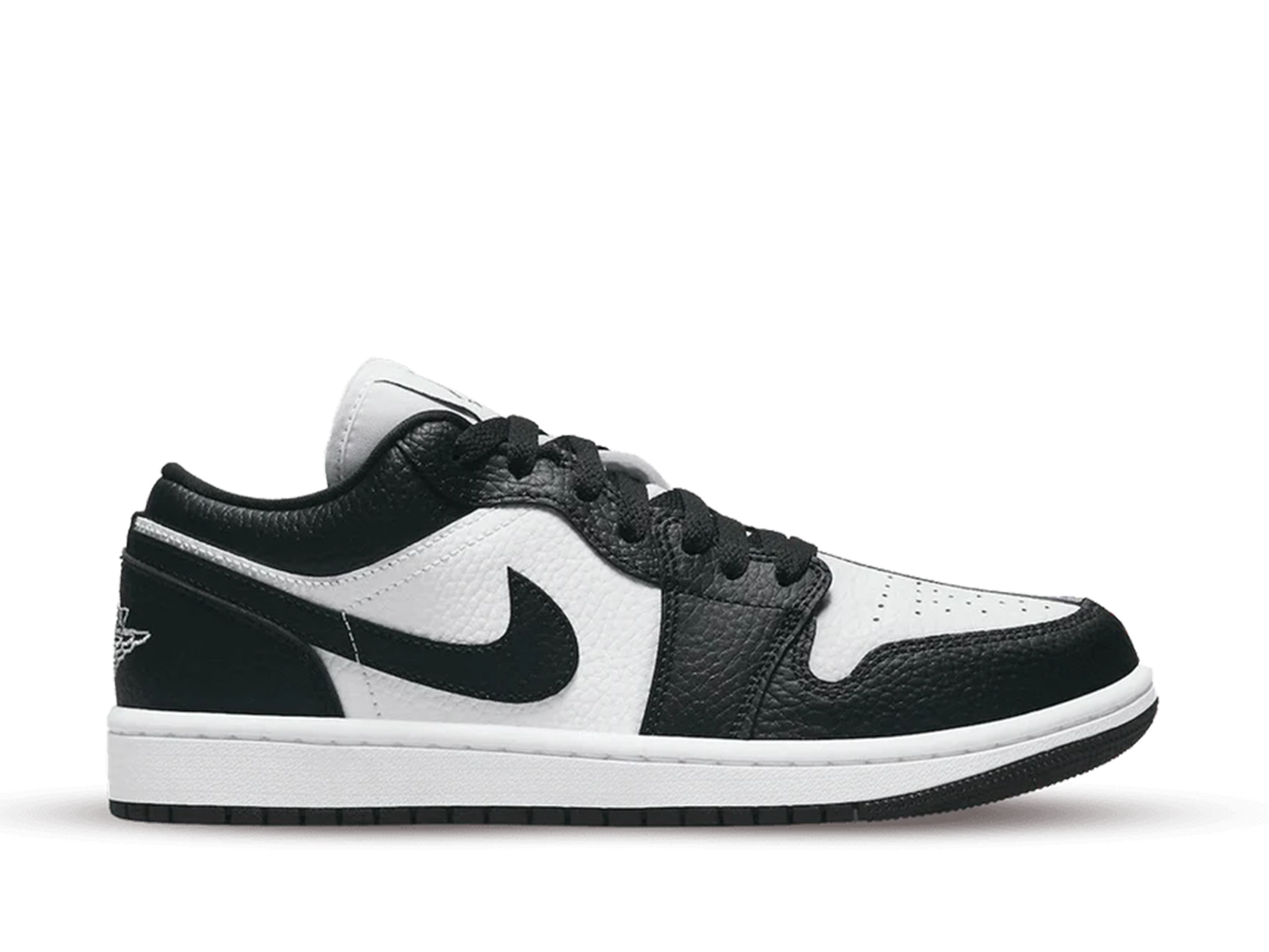 Nike black online and white jordans