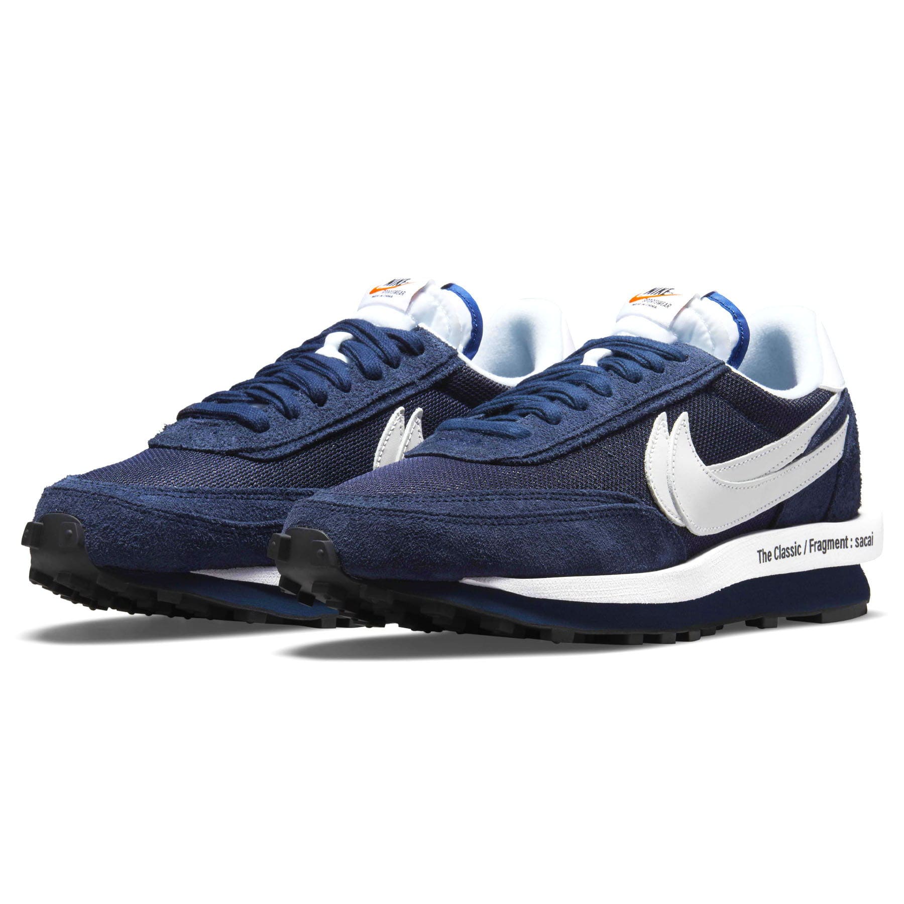 Nike LDV Waffle x Sacai x Fragment Design Blackened Blue