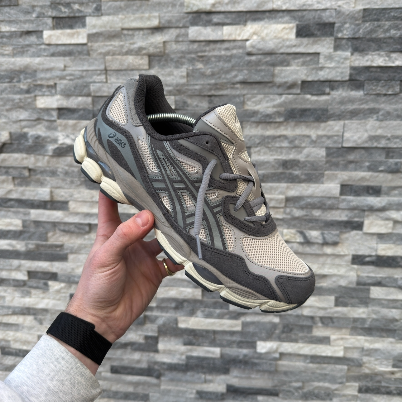 ASICS GEL-NYC 'Oatmeal Obsidian Grey'