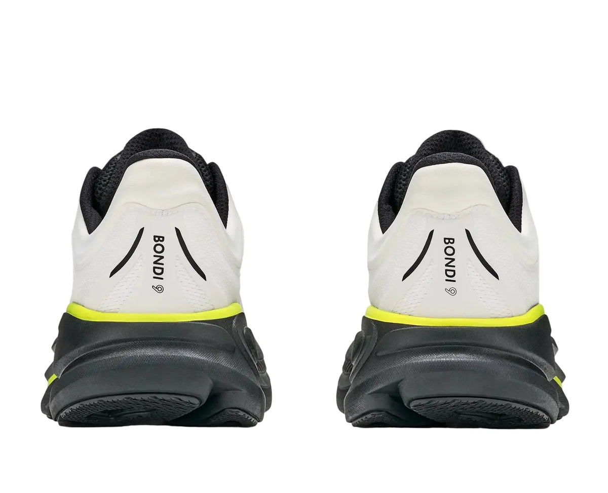 HOKA Bondi 9 White Citrus Men's