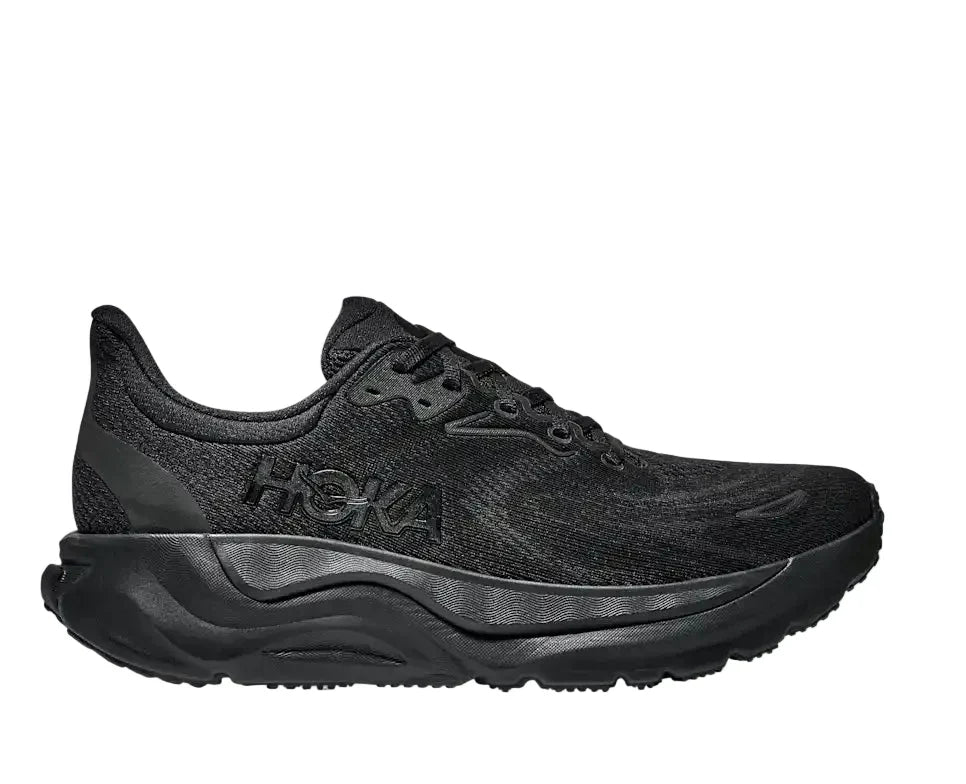 Hoka Arahi 8 Black Mens Running Shoes Lightweight Stability Trainer