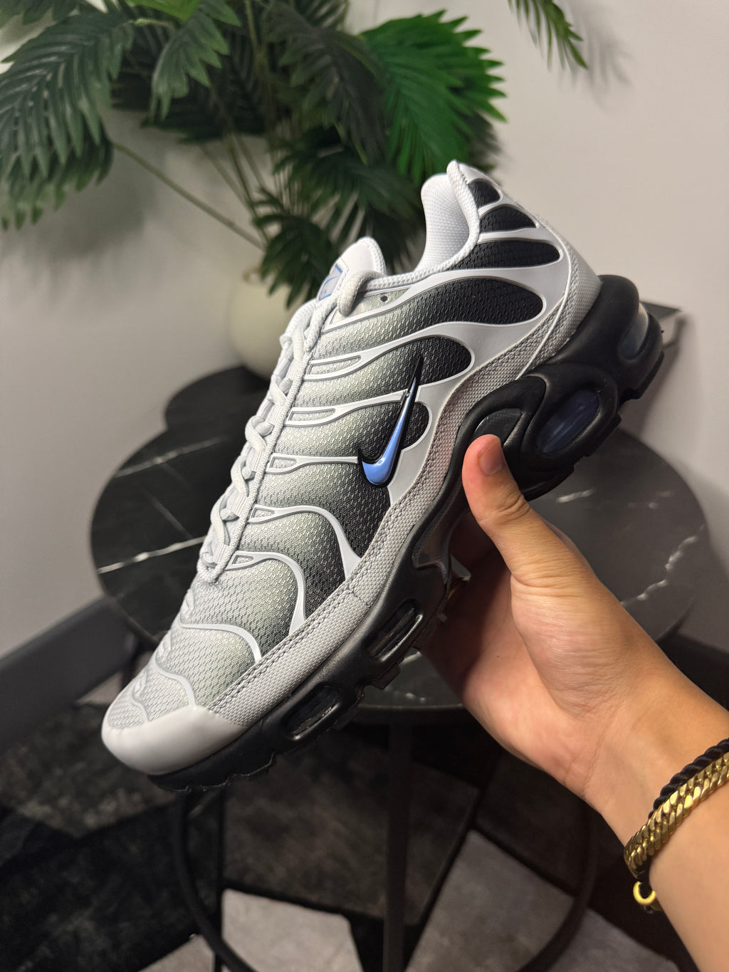 Nike Air Max Plus Tuned 1 Grey University Blue Black