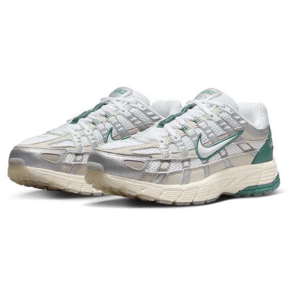 Nike P-6000 Premium Light Bone Metallic Silver