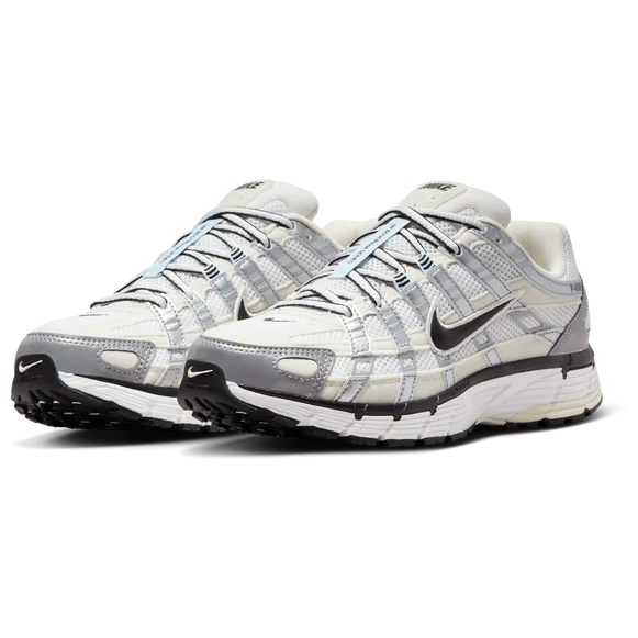 Nike P-6000 Coconut Milk Metallic Silver