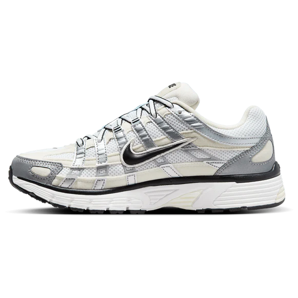 Nike P-6000 Coconut Milk Metallic Silver