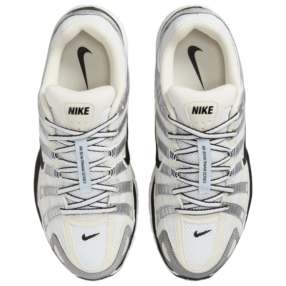 Nike P-6000 Coconut Milk Metallic Silver