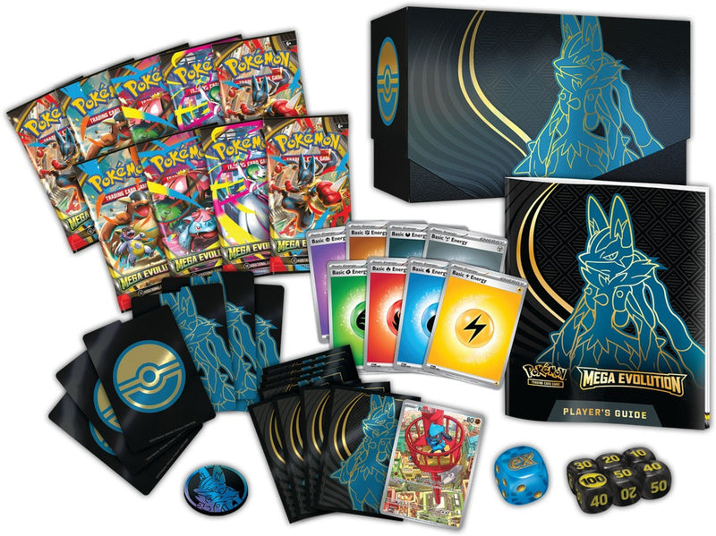 Pokemon TCG Mega Evolution Lucario Elite Trainer Box