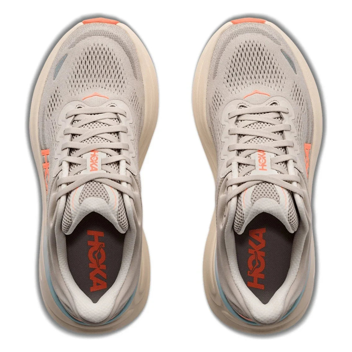 HOKA Bondi 9 River Rock Grey Mineral Ore Women's