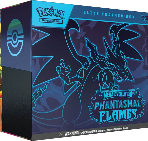 Pokemon Mega Evolution Phantasmal Flames Elite Trainer Box
