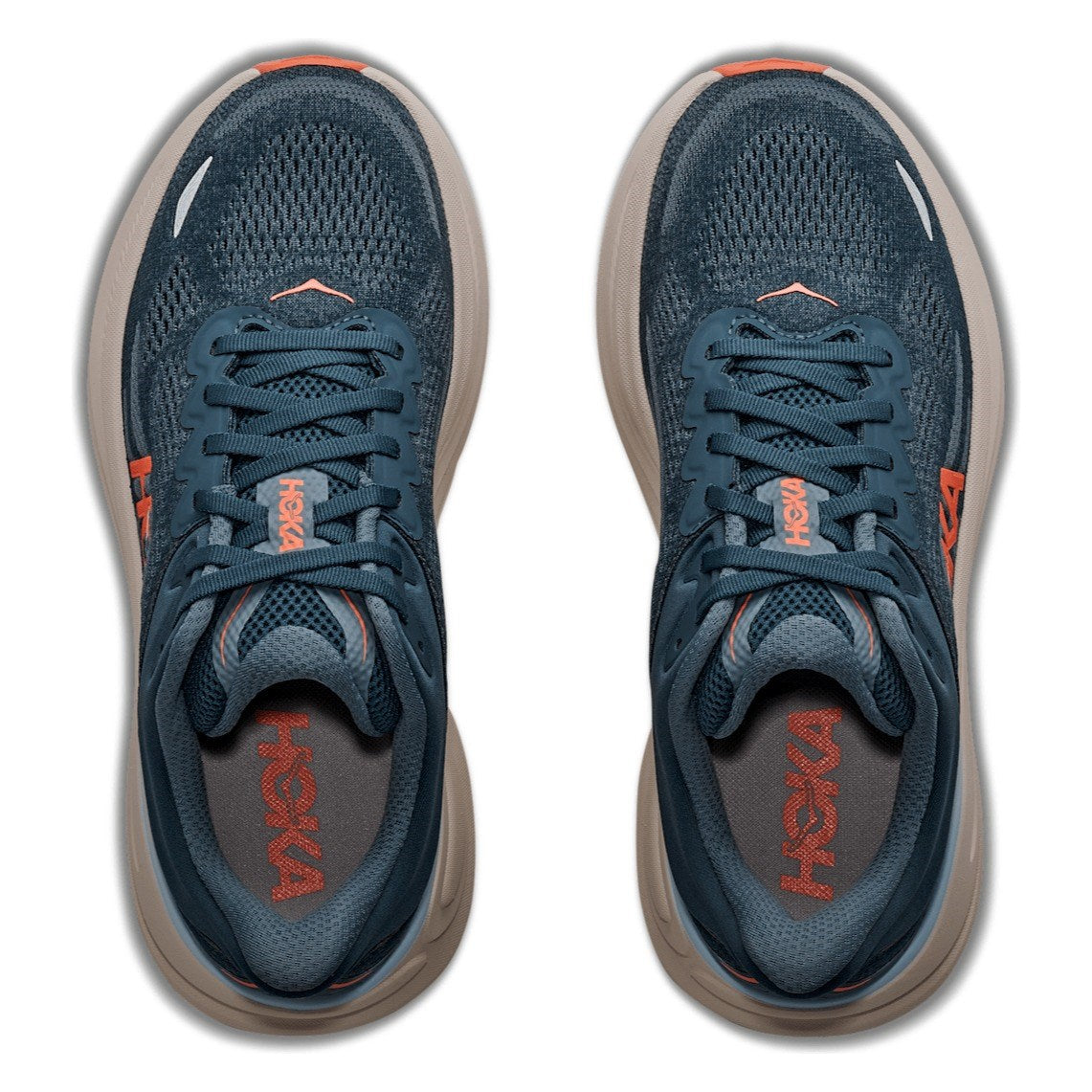 HOKA Bondi 9 Faded Navy Slate Blue Women's