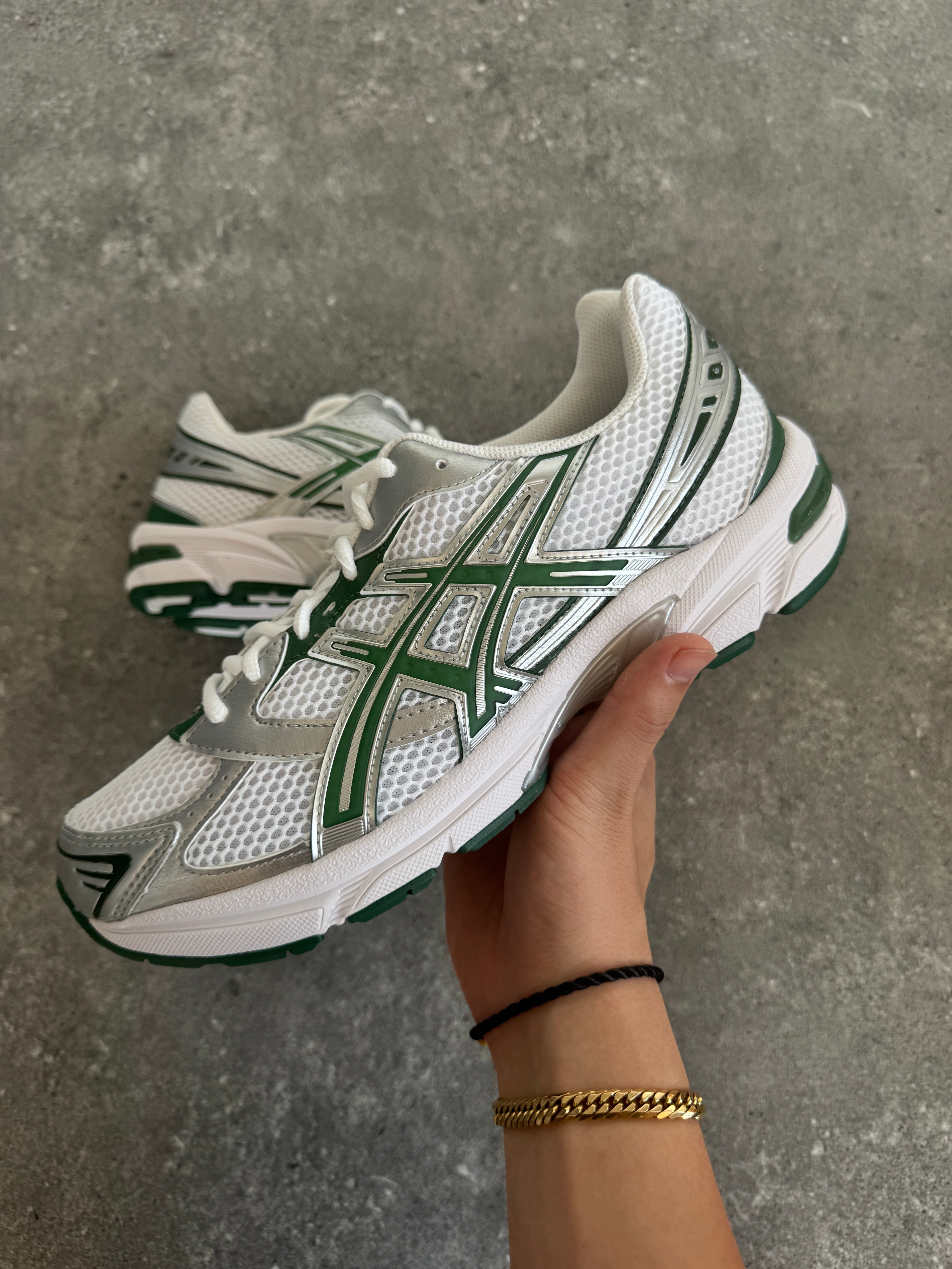 ASICS Gel-1130 White Hunter Green