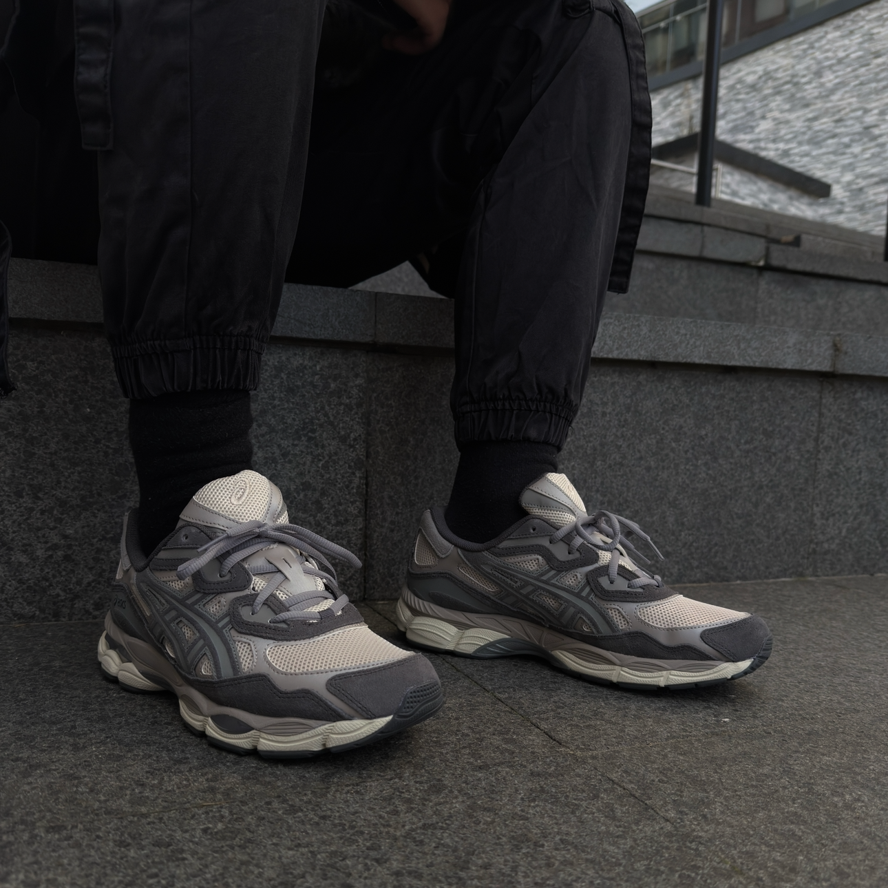 ASICS GEL-NYC 'Oatmeal Obsidian Grey'