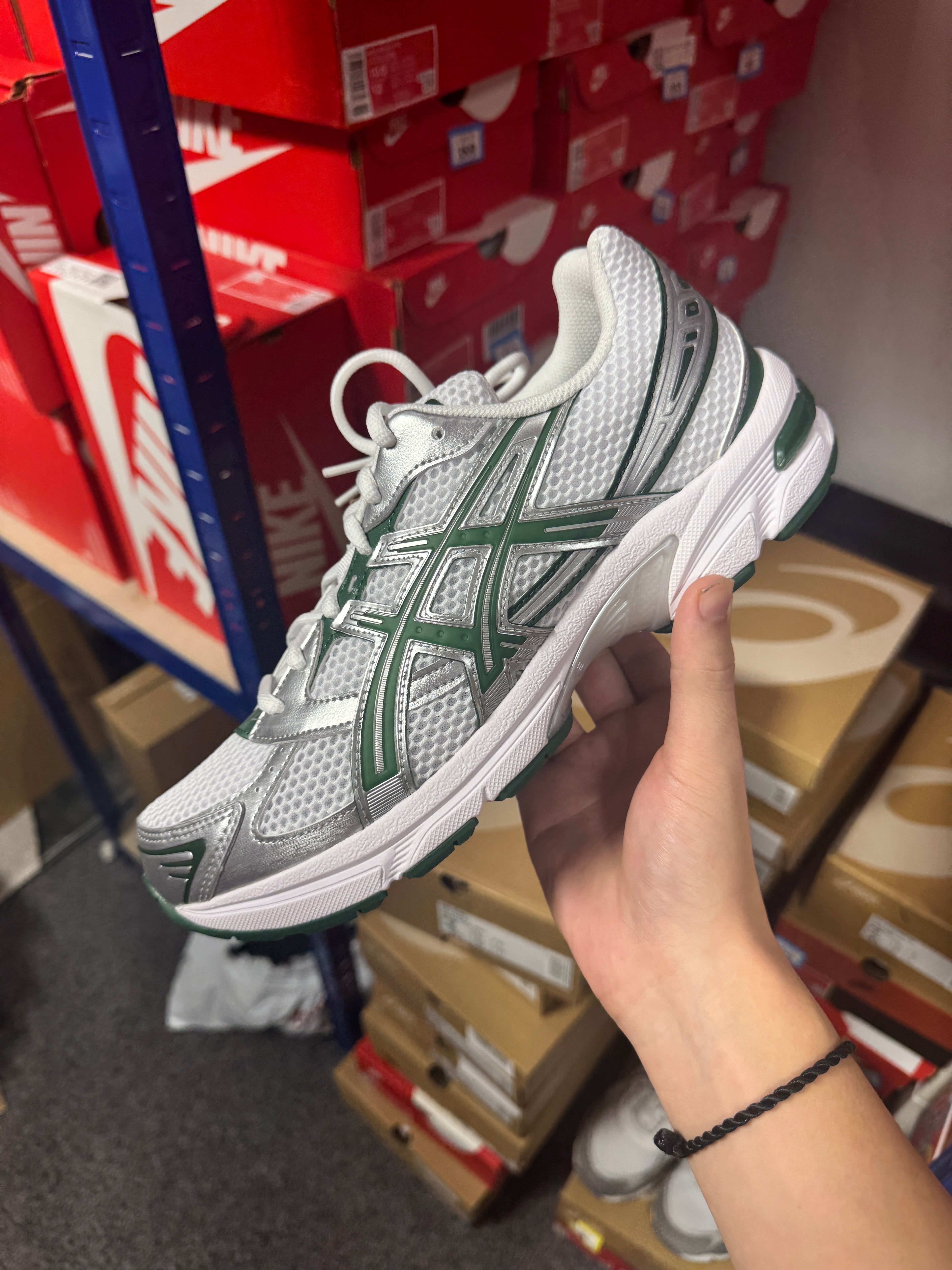 ASICS Gel-1130 White Hunter Green