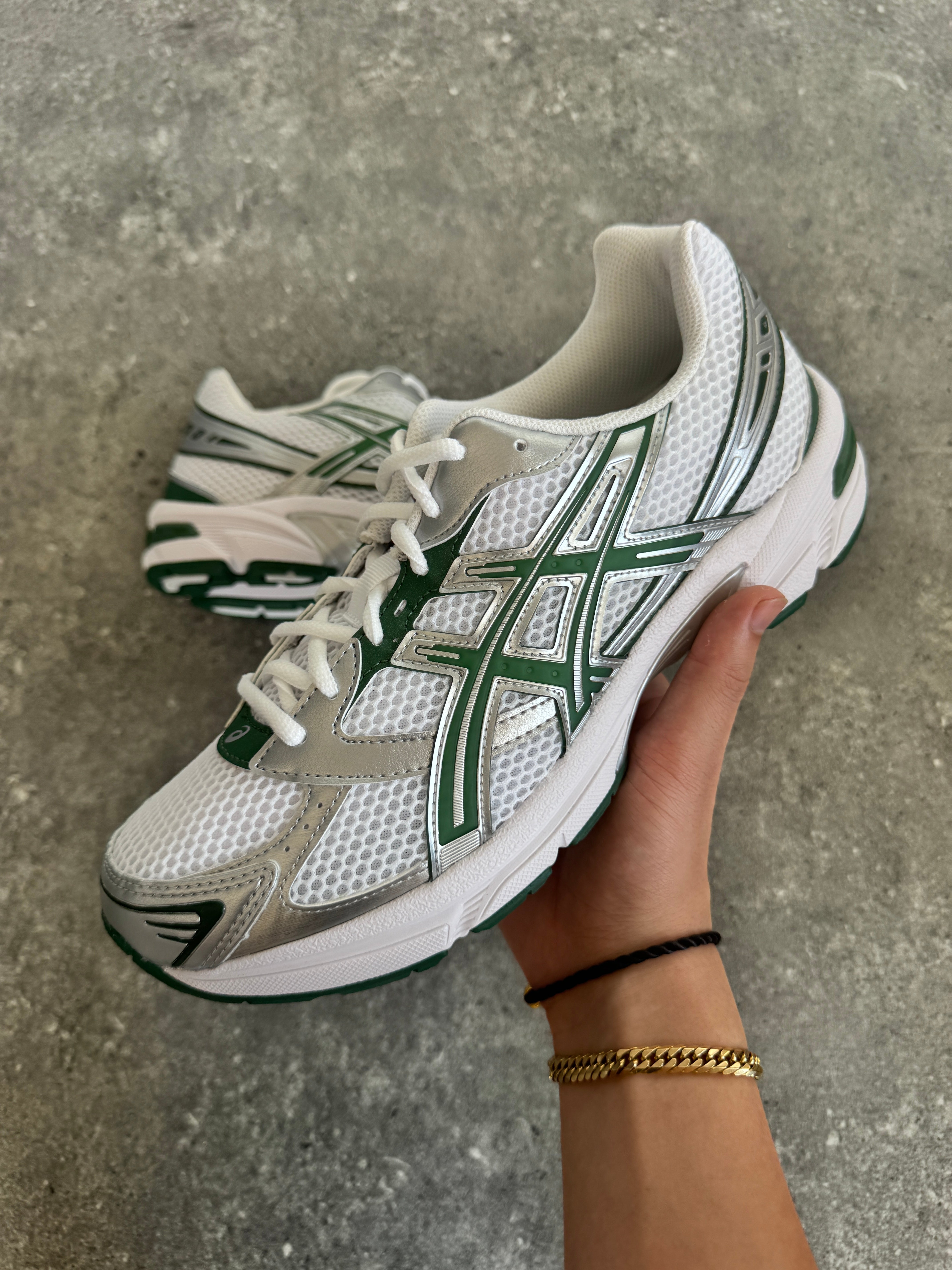 ASICS Gel-1130 White Hunter Green