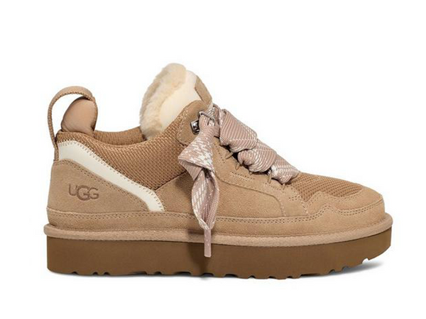 UGG Lowmel Lace Up Trainer Sand