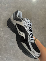 Saucony ProGrid Omni 9 Black Silver Grey