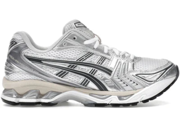 ASICS Gel Kayano 14 White Graphite Grey Trainers – SteppedInUk