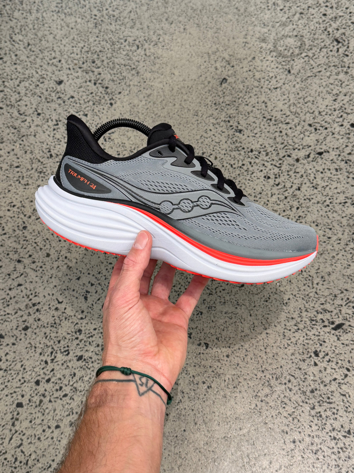 Saucony Triumph 24 Cinder Black Men's