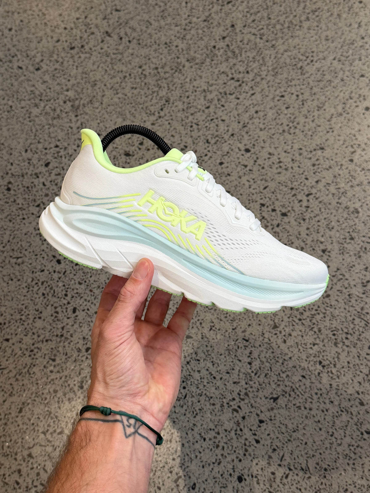 HOKA Clifton 11 Frost Neon Yuzu Women's