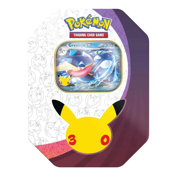 Pokemon TCG: 30th Celebration - Greninja ex Tin