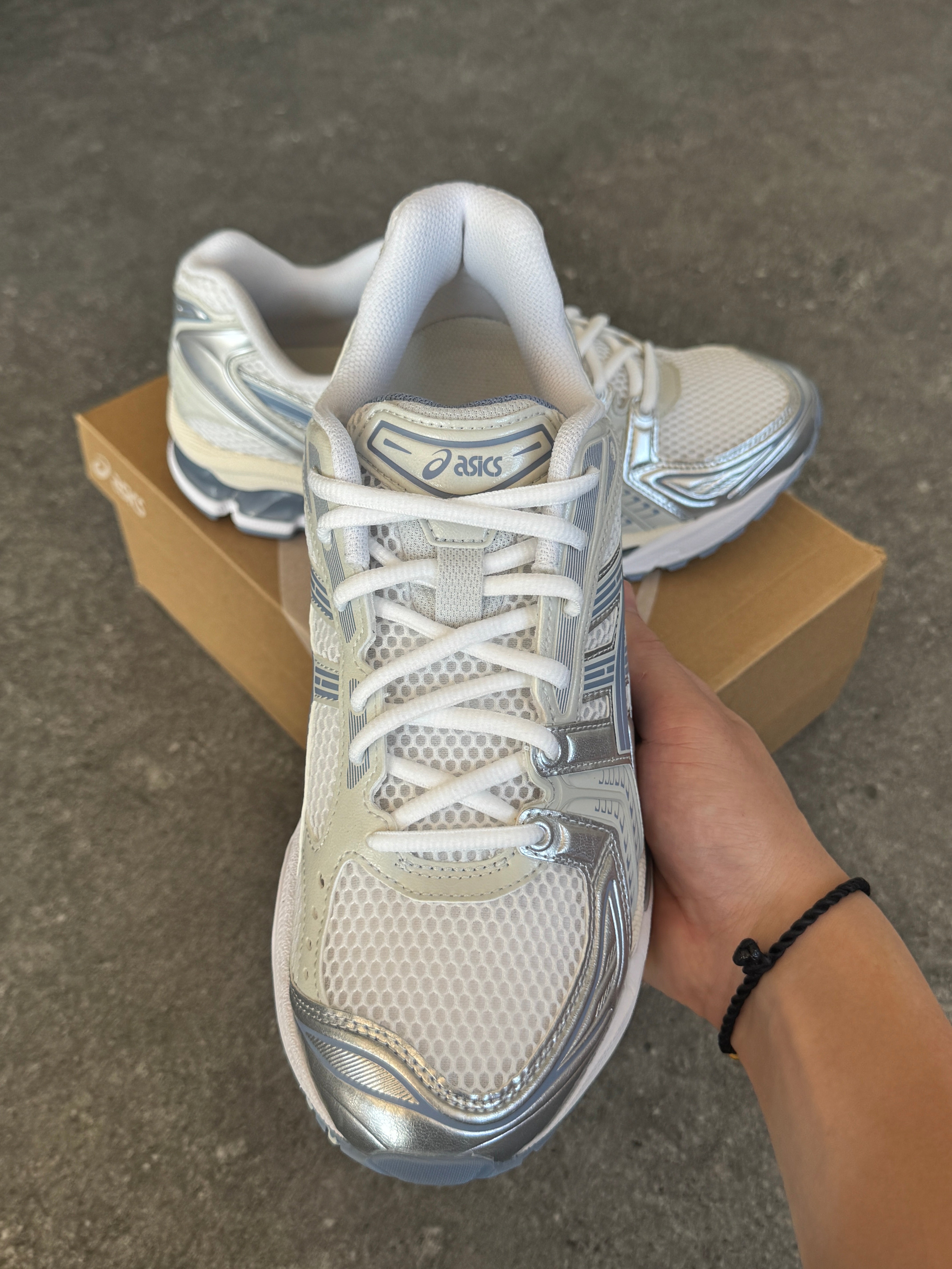 ASICS Gel-Kayano 14 White Light Navy