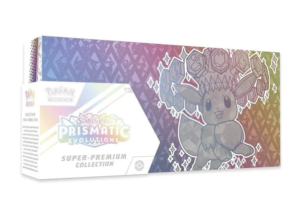 Pokemon Scarlet & Violet Prismatic Evolutions Super Premium Collection