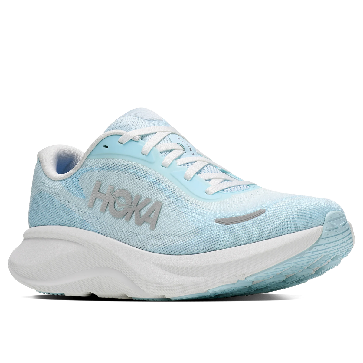HOKA Rincon 5 Glimmering Blue Silver Women's