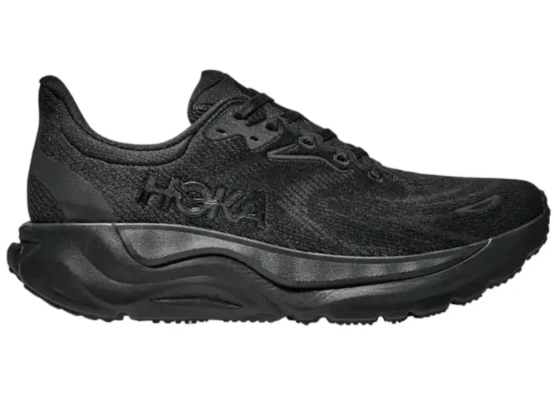 Hoka Arahi 8 Black Mens Running Shoes Lightweight Stability Trainer