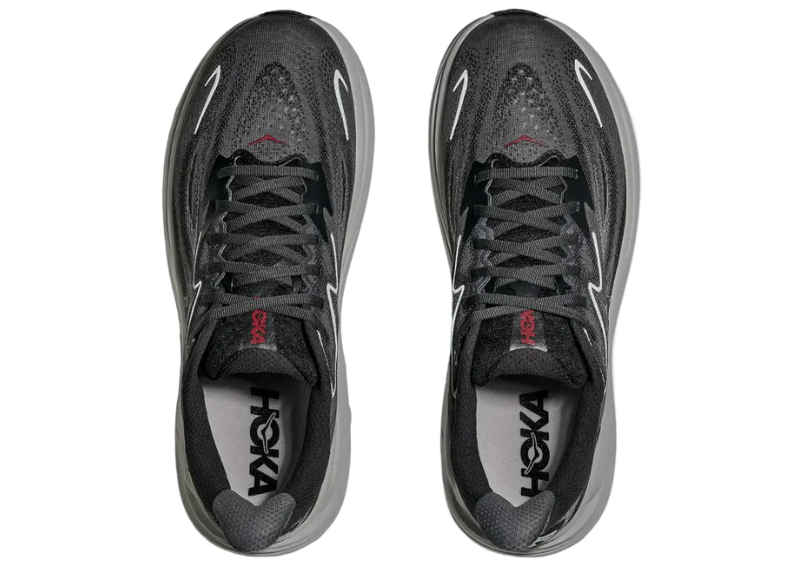 Hoka Clifton 10 Carbon Black Satellite Grey Men’s