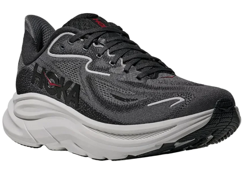 Hoka Clifton 10 Carbon Black Satellite Grey Men’s